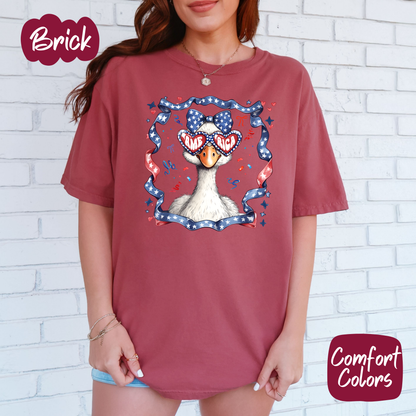 Americana Cool Goose Comfort Colors T-Shirt