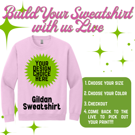 Build Your Own Sweatshirt