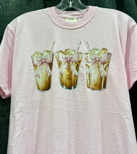 Pink Ice Coffee Shirt ~Glitter~