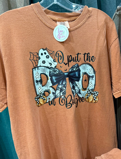 Boo in Bougie Shirt ~Glitter~