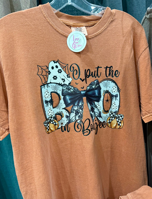 Boo in Bougie Shirt ~Glitter~