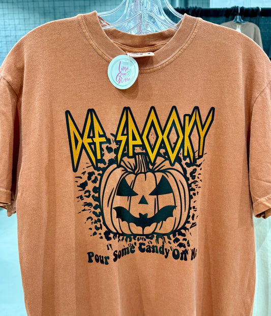 Def Spooky Shirt ~Glitter~