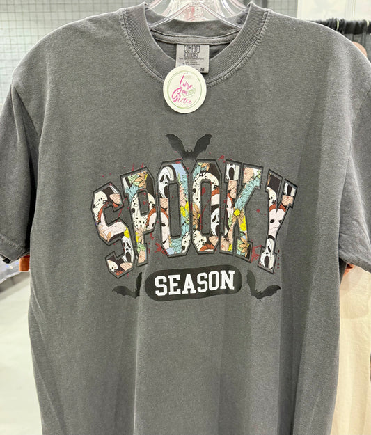 Horror Spooky Season Shirt ~Glitter~