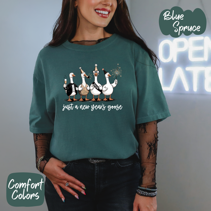 New Year's Goose Shirt/Crewneck