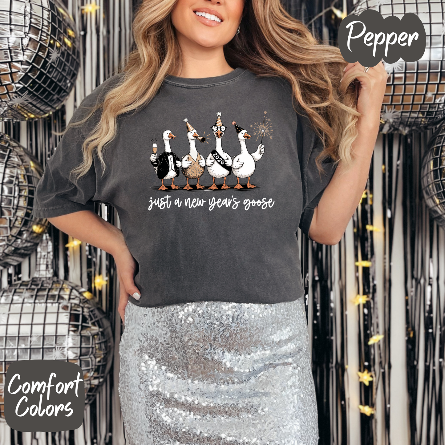 New Year's Goose Shirt/Crewneck