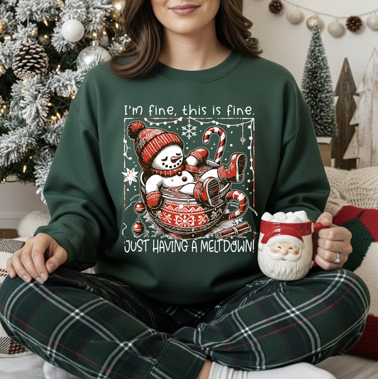 I'm Fine. This is Fine. Shirt ~Glitter~