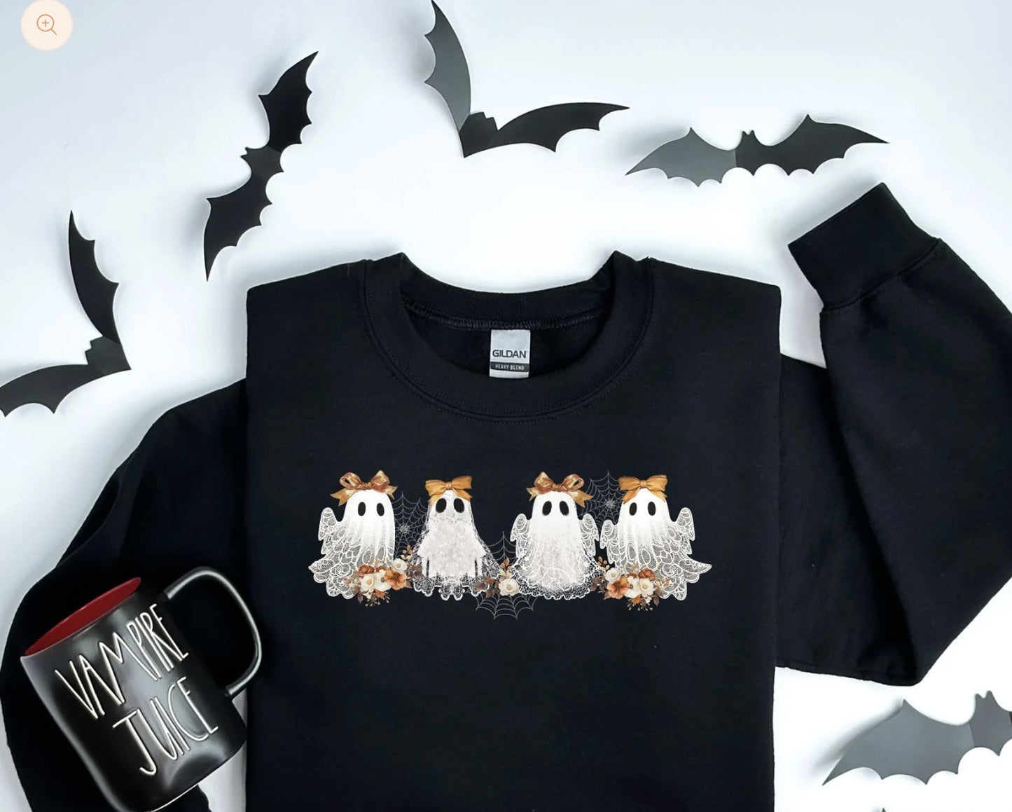 Antique Ghost Squad Shirt ~Glitter~