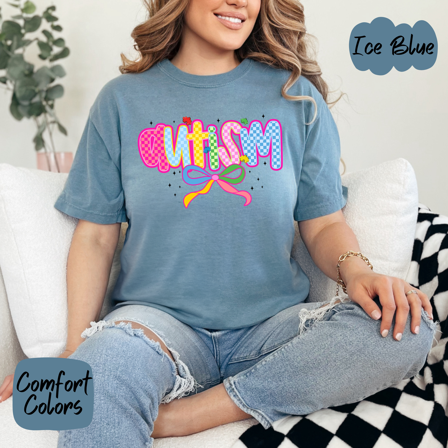Bright Fun Autism Comfort Colors T-Shirt