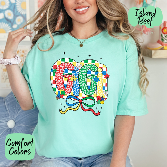 Autism Gigi Comfort Colors T-Shirt