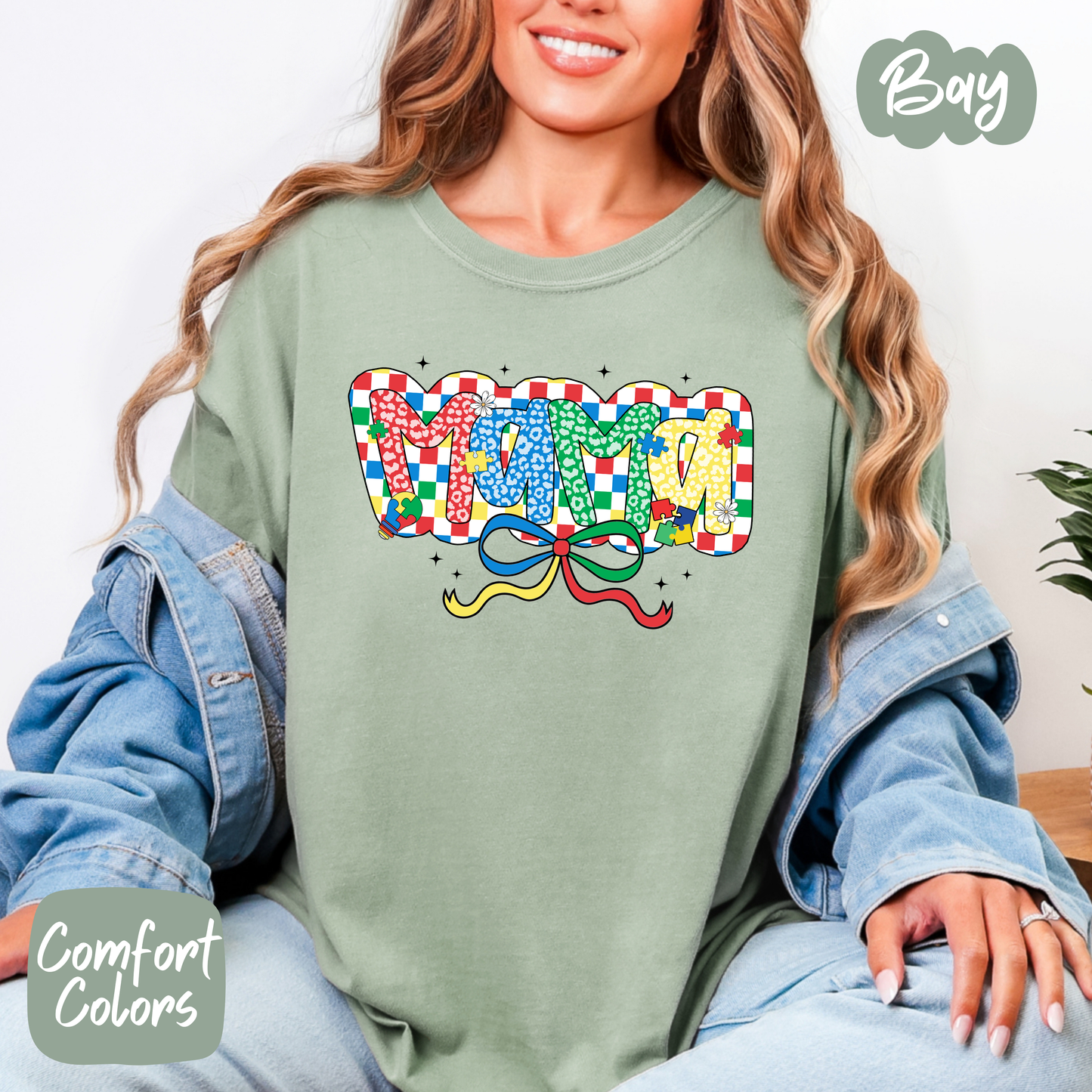 Autism Mama Comfort Colors T-Shirt