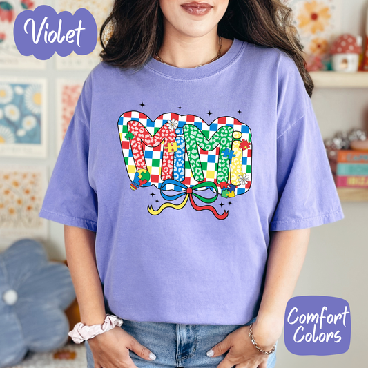 Autism Mimi Comfort Colors T-Shirt