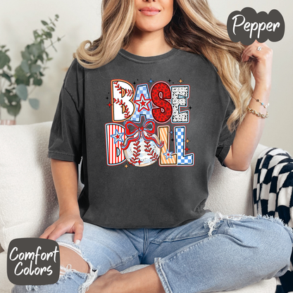Baseball Fun Comfort Colors T-Shirt