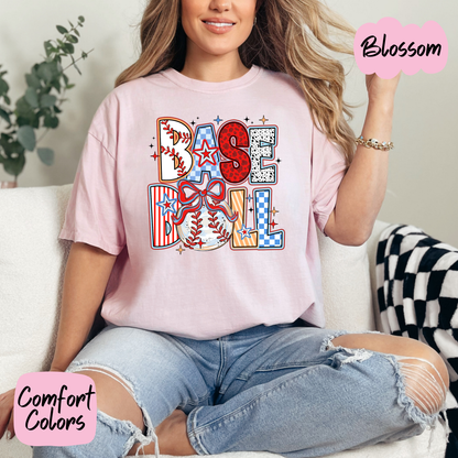 Baseball Fun Comfort Colors T-Shirt