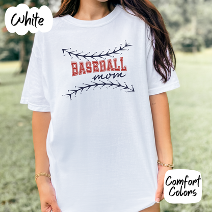 Baseball Mom Comfort Colors T-Shirt