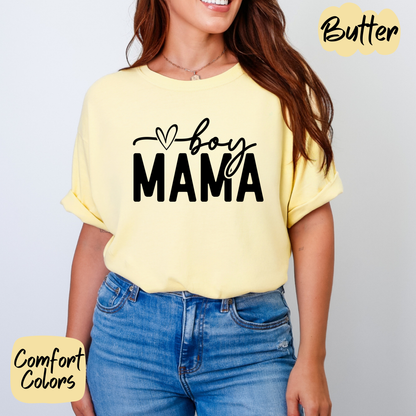 Boy Mama Comfort Colors T-Shirt