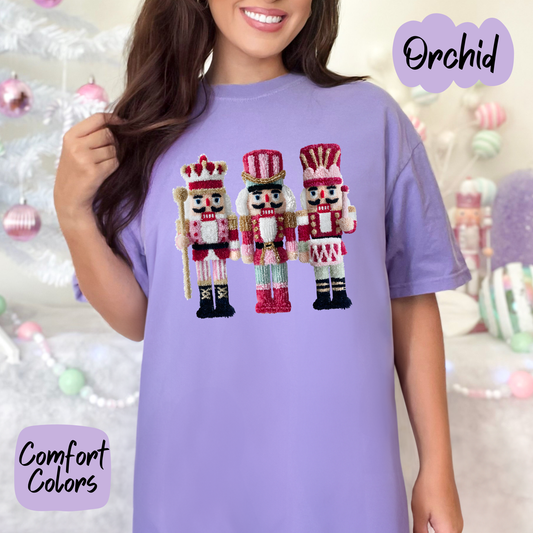 Faux Plush Nutcracker Shirt