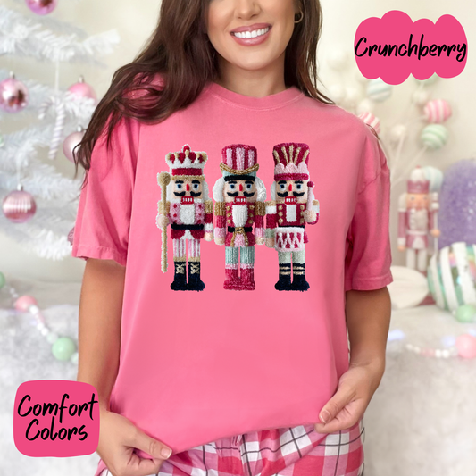 Faux Plush Nutcracker Shirt