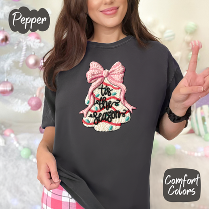 Faux Crochet Christmas Tree Shirt