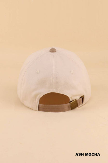Too Pretty to Work this Hard Camo Two Tone Canvas Cotton Cap