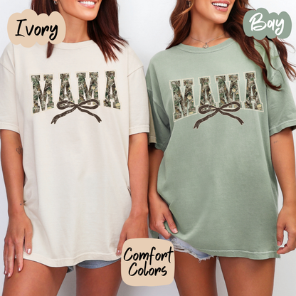 Camo Mama Comfort Colors T-Shirt