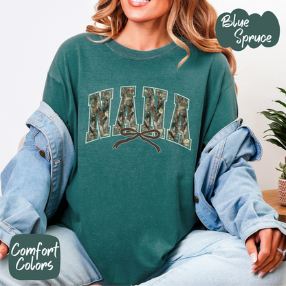 Camo Nana Comfort Colors T-Shirt