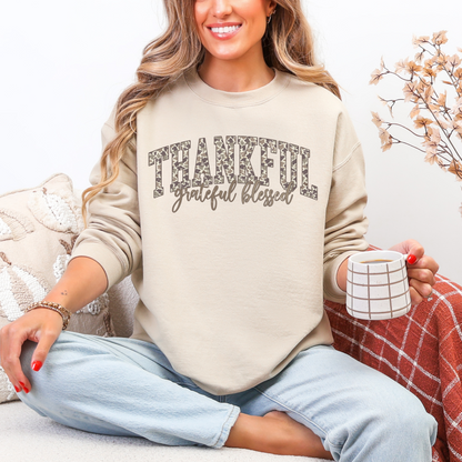 Thankful Grateful and Blessed Shirt