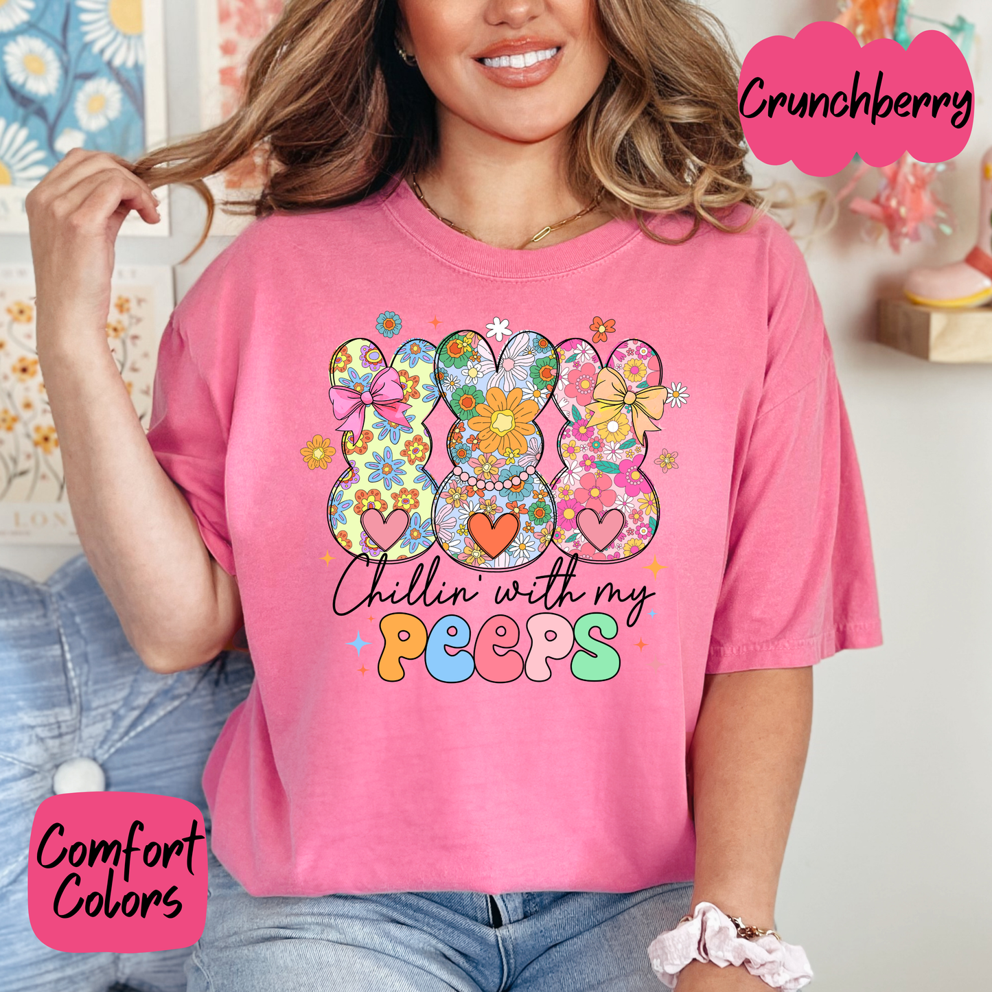 Chillin' with my Peeps Shirt/Crewneck