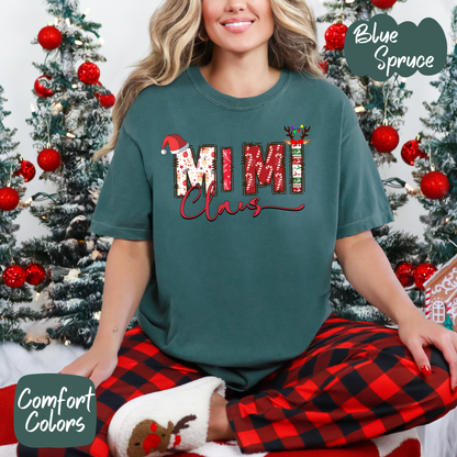 Red Christmas Mama Shirt (You Choose Name)