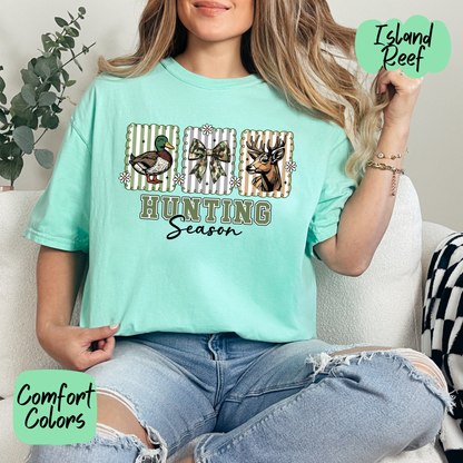 Cute Hunting Season Comfort Colors T-Shirt