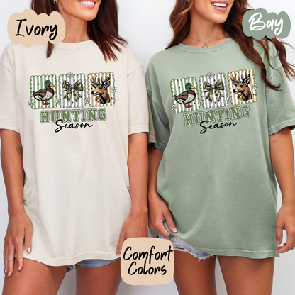 Cute Hunting Season Comfort Colors T-Shirt