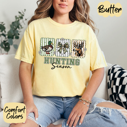 Cute Hunting Season Comfort Colors T-Shirt