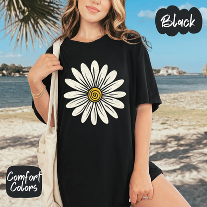 Whimsy Daisy Comfort Colors T-Shirt