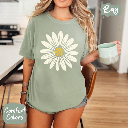 Whimsy Daisy Comfort Colors T-Shirt