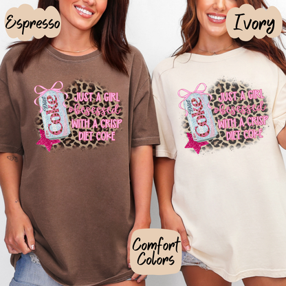 Girl Obsessed Diet Coke Comfort Colors T-Shirt
