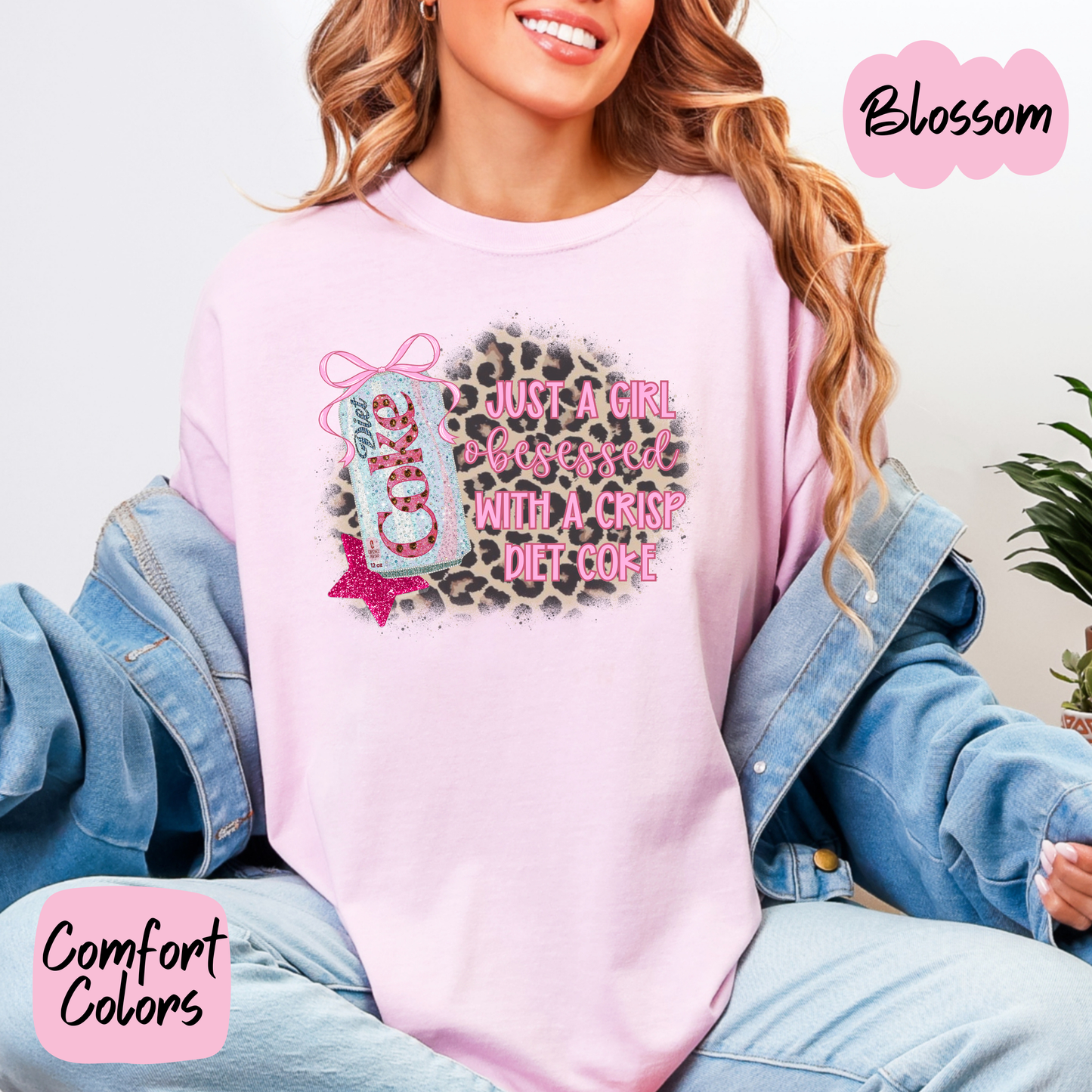 Girl Obsessed Diet Coke Comfort Colors T-Shirt