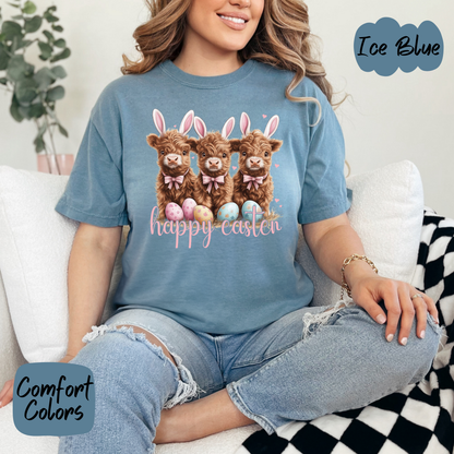 Easter Highland Cows Shirt/Crewneck