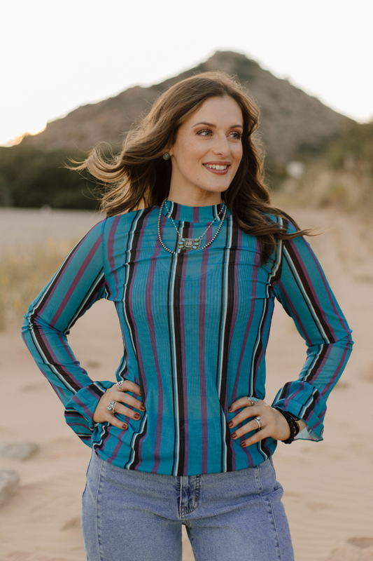 Gotta Be Me Mesh Top