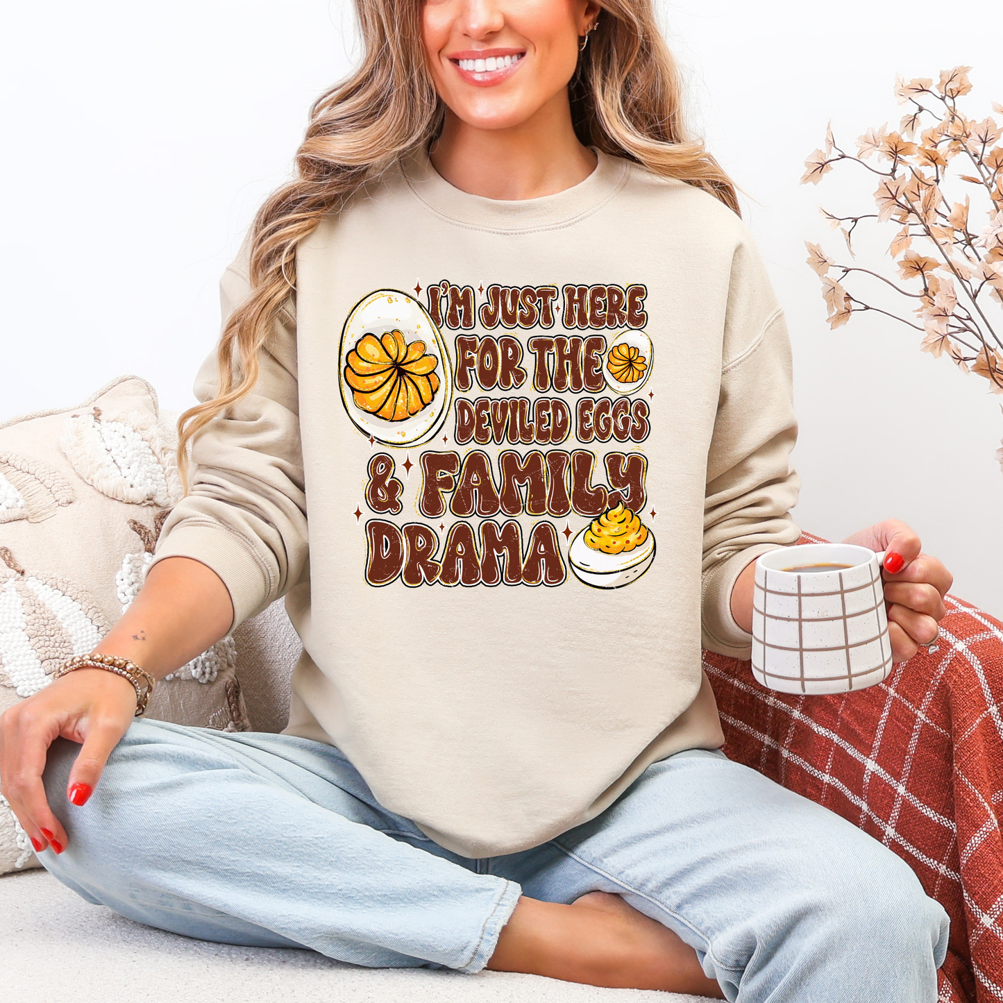 Here for the Family Drama Shirt