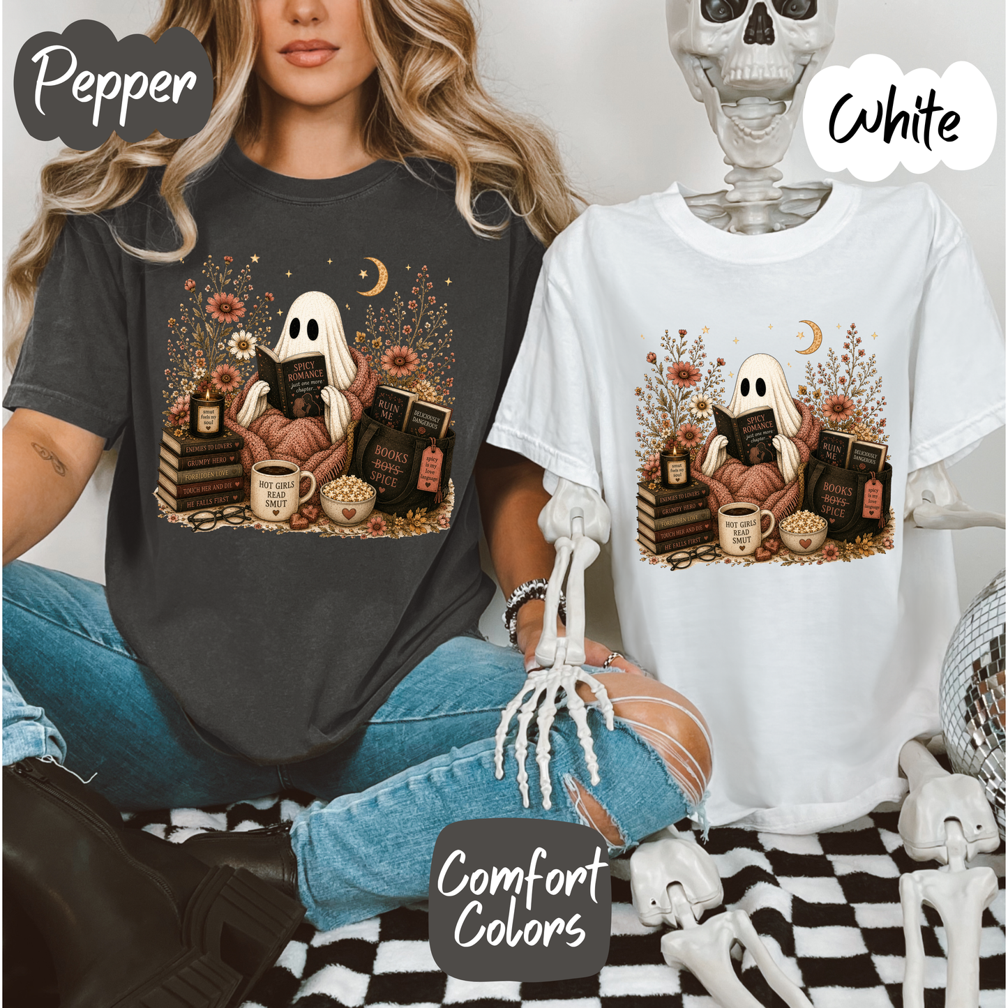 Smut Reading Ghost Comfort Colors T-Shirt