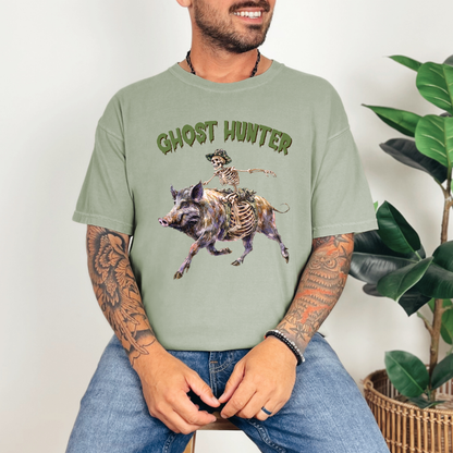 Skeleton Ghost Hunter Shirt