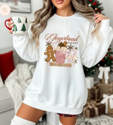 Gingerbread Bakery Shirt ~Glitter~