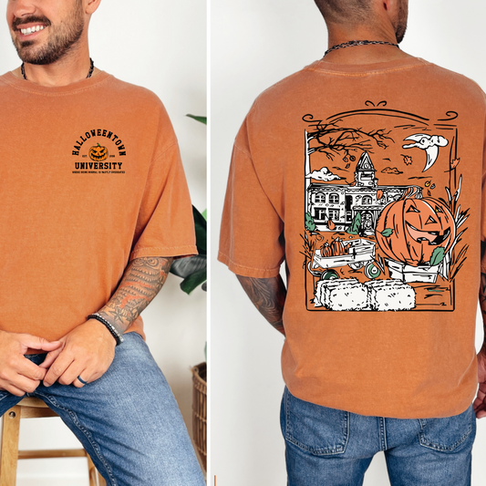 Halloweentown Shirt with Front Pocket Image