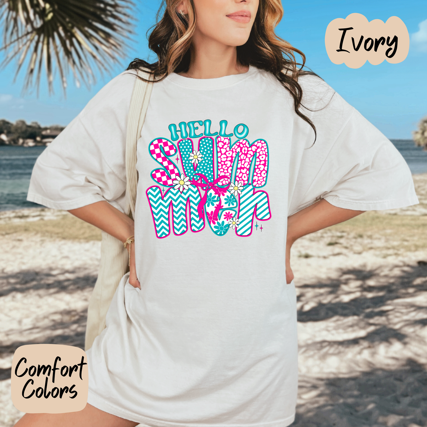 Hello Summer Comfort Colors T-Shirt