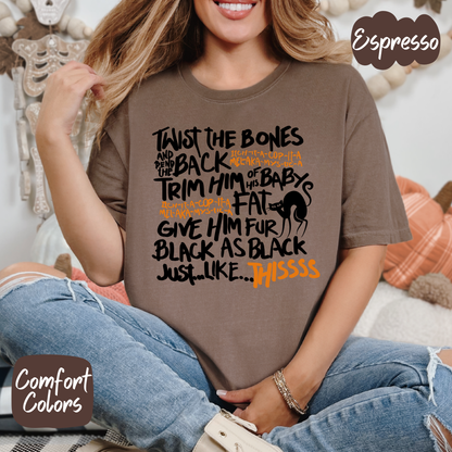 Hocus Pocus Spell Comfort Colors T-Shirt