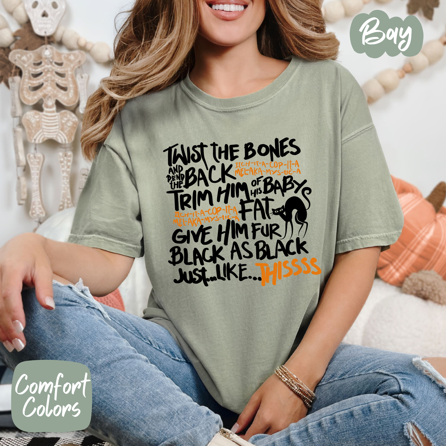 Hocus Pocus Spell Comfort Colors T-Shirt