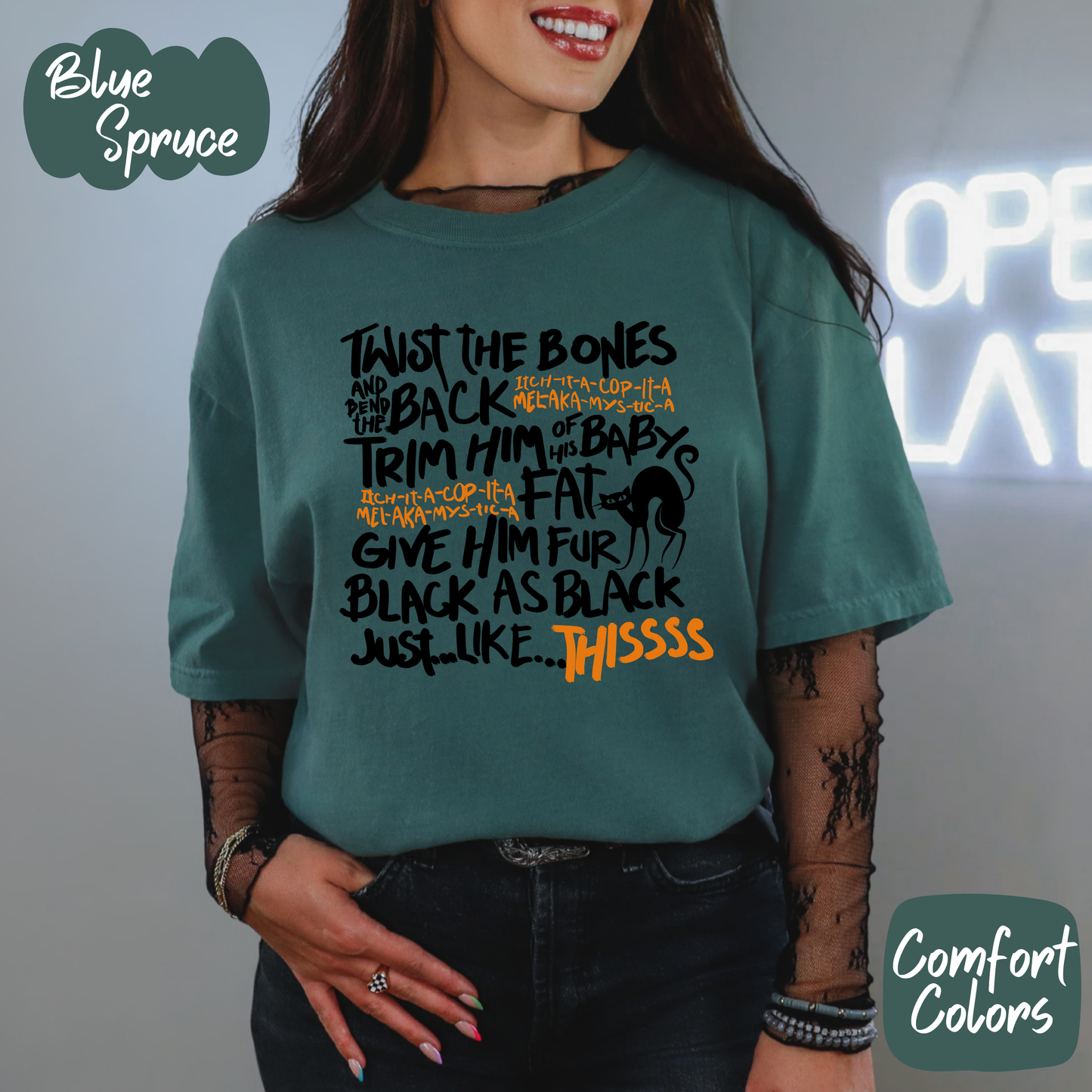 Hocus Pocus Spell Comfort Colors T-Shirt