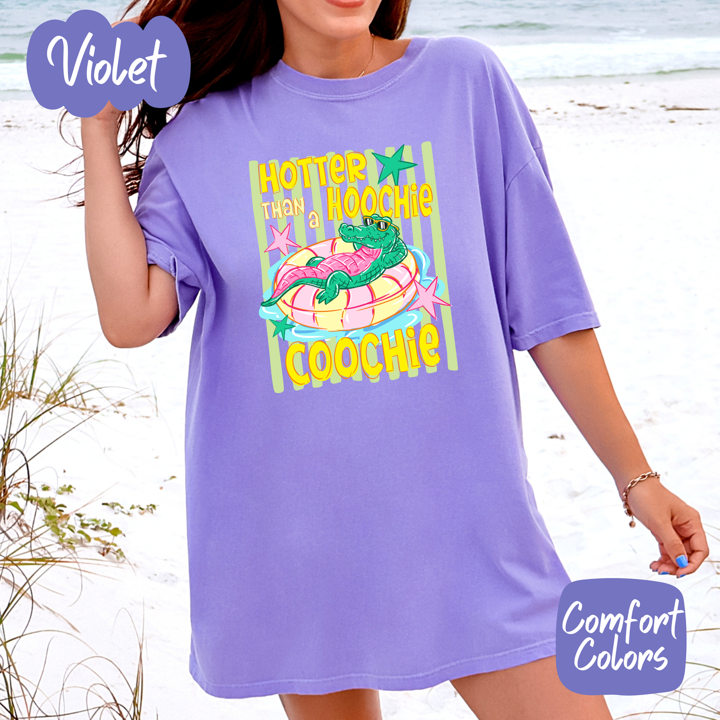 Hotter Than a Gator Comfort Colors T-Shirt