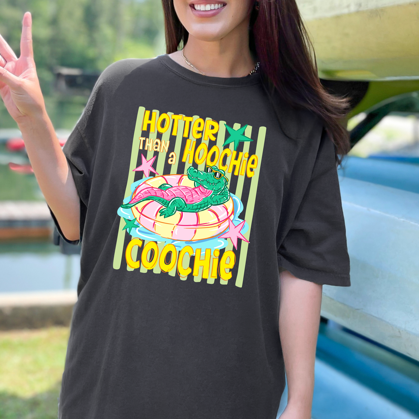 Hotter Than a Gator Comfort Colors T-Shirt