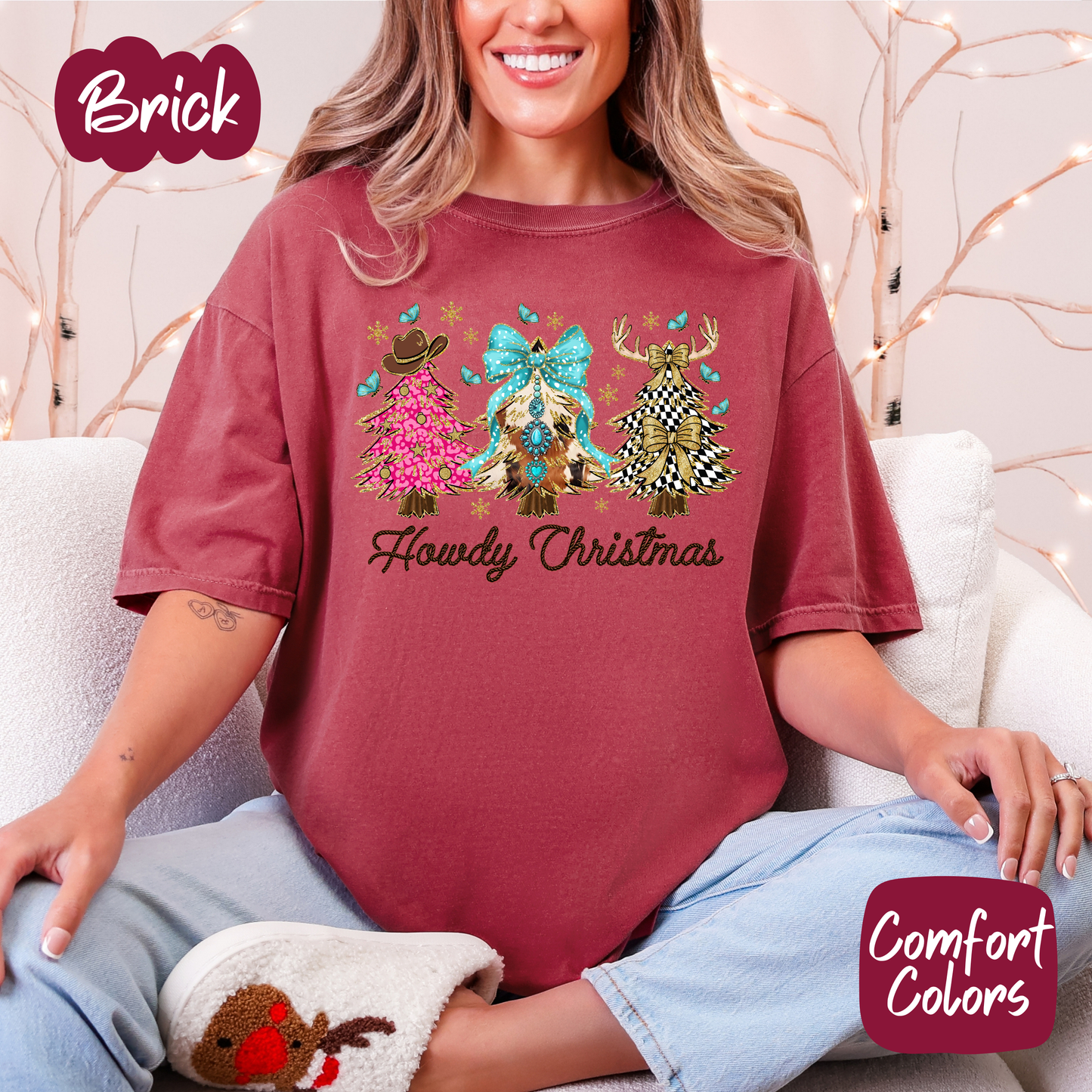 Howdy Christmas Shirt/Crewneck