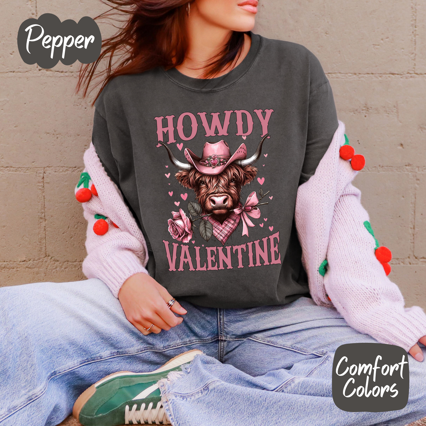 Howdy Valentine Shirt/Crewneck